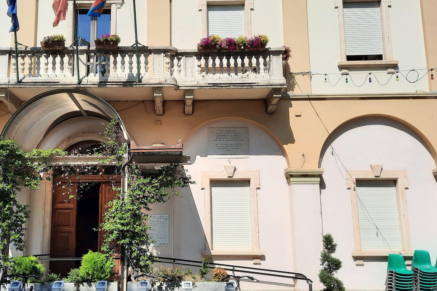Scipione Riva Rocci's memorial tablet, Almese - 02.jpg